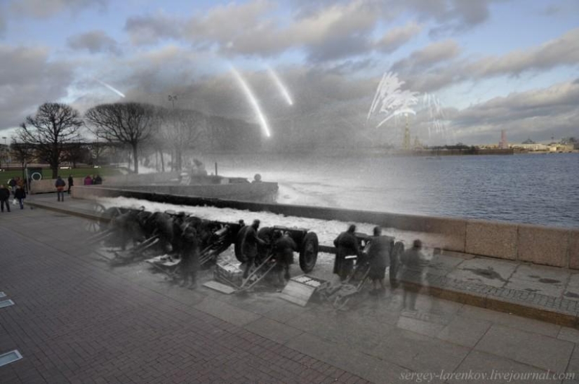 Through the fabric of time: the Liberation of besieged Leningrad in 1944 on the streets of modern St. Petersburg Through the fabric of time: the Liberation of besieged Leningrad in 1944 on the streets of modern St. Petersburg