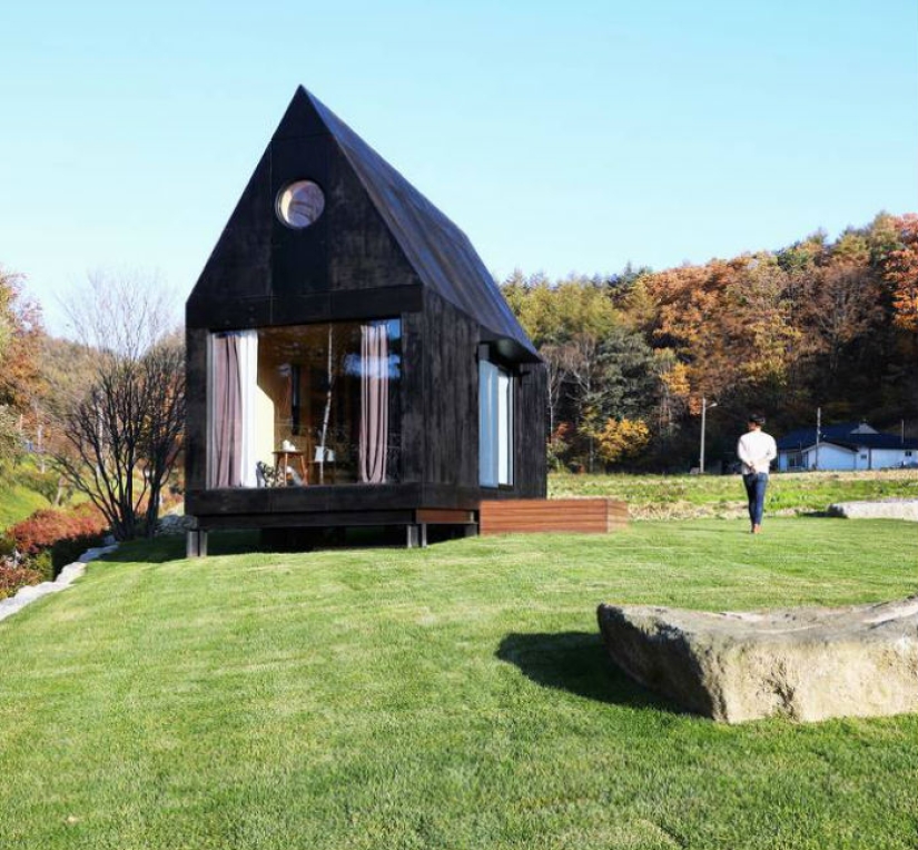 Tiny houses for guests of the 2018 Winter Olympics in South Korea