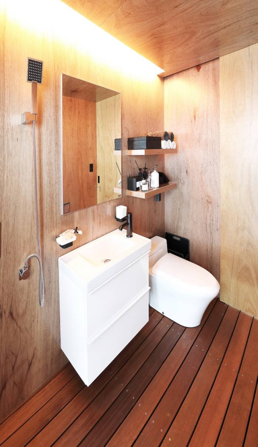 Tiny houses for guests of the 2018 Winter Olympics in South Korea