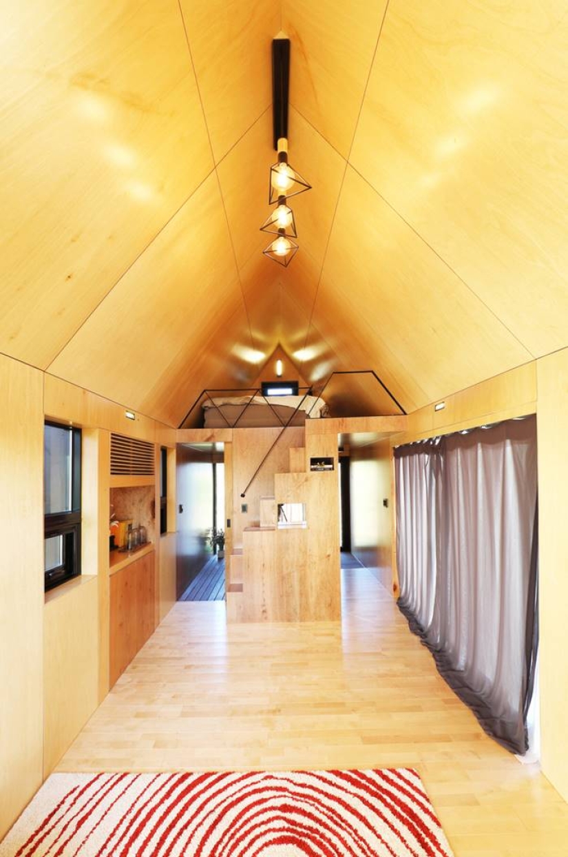 Tiny houses for guests of the 2018 Winter Olympics in South Korea