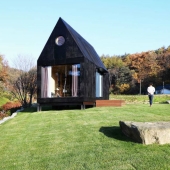 Tiny houses for guests of the 2018 Winter Olympics in South Korea