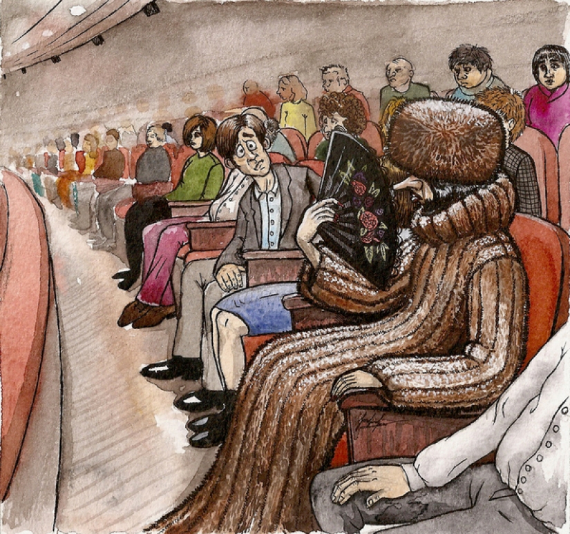 "Tips for novice theatergoers" — a truthful calendar for next year