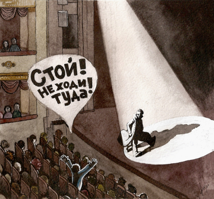 "Tips for novice theatergoers" — a truthful calendar for next year