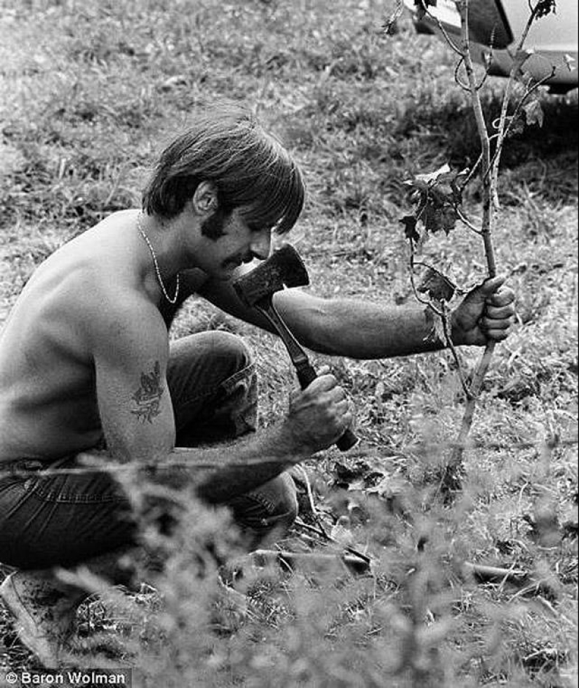 To the 45th anniversary of the legendary festival: still unseen photos of Woodstock
