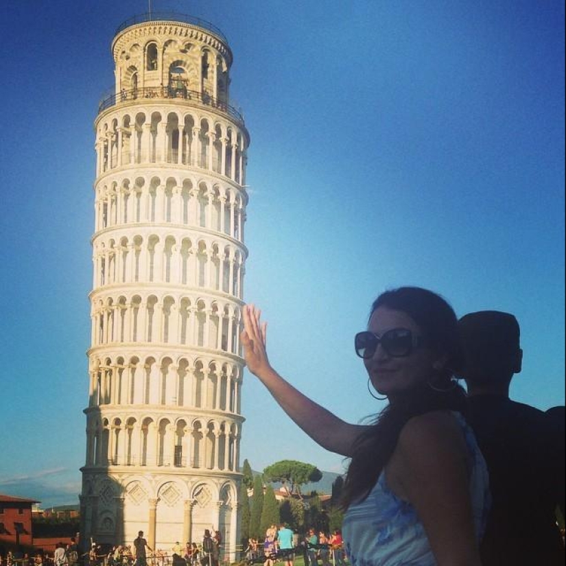 Todos los turistas lo hacen.