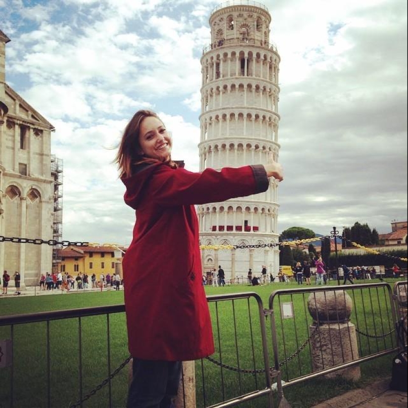 Todos los turistas lo hacen.