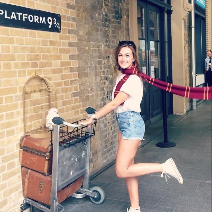 Todos los turistas lo hacen.