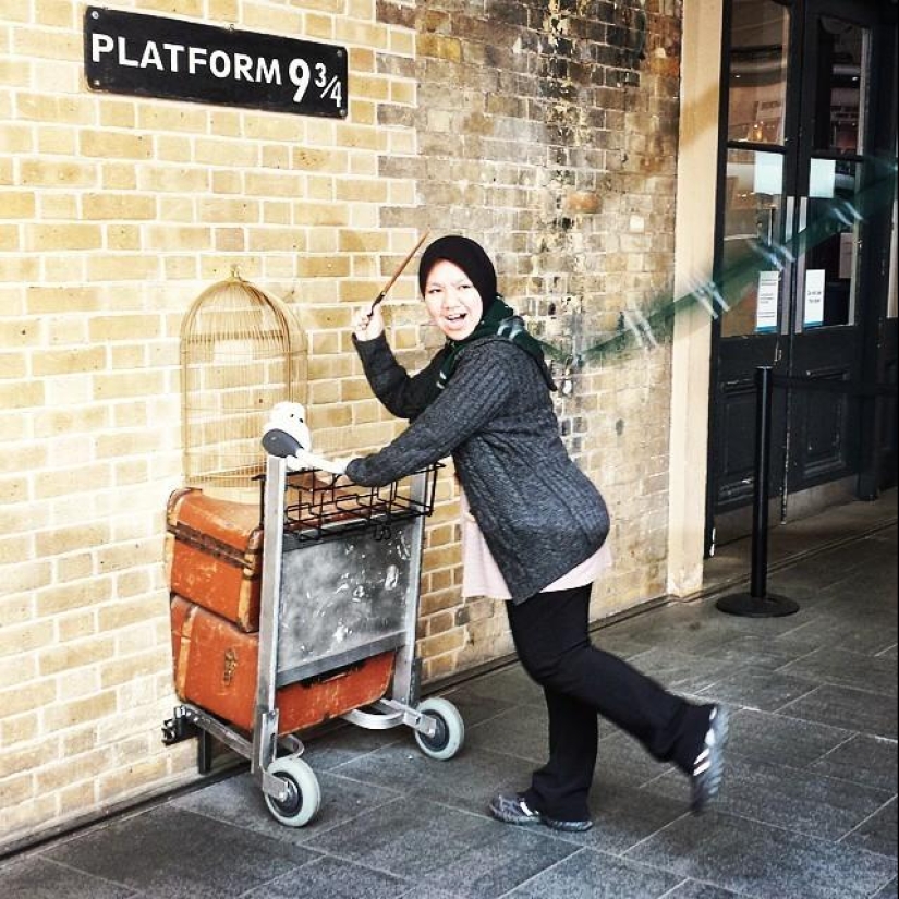 Todos los turistas lo hacen.