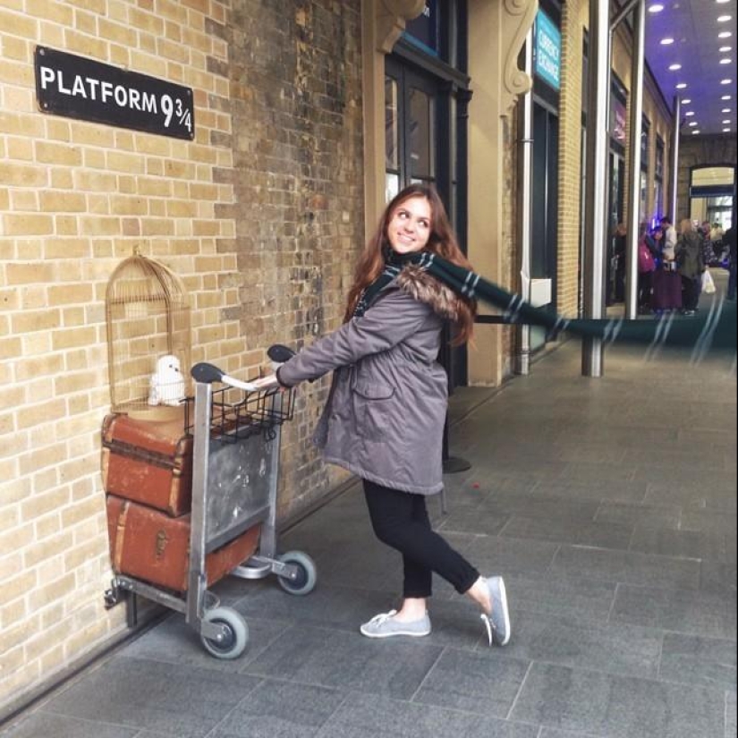 Todos los turistas lo hacen.