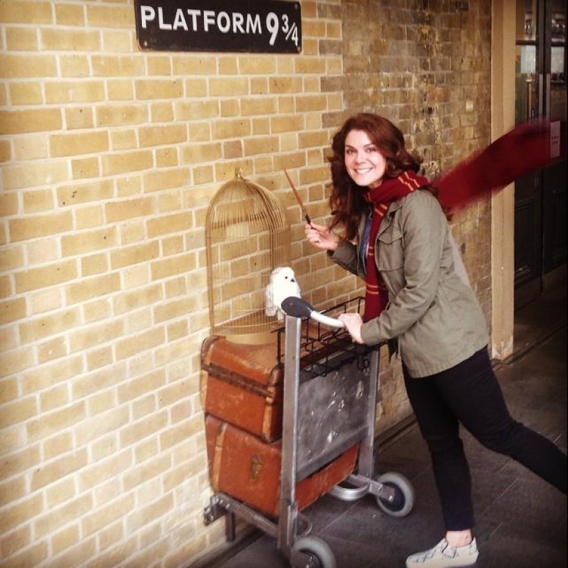 Todos los turistas lo hacen.