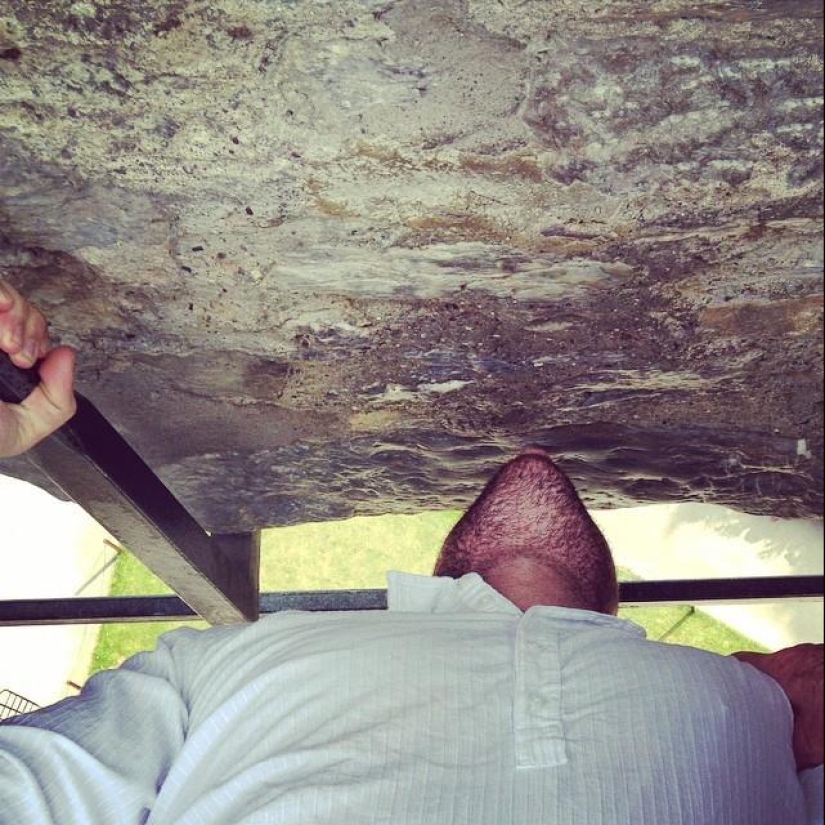 Todos los turistas lo hacen.