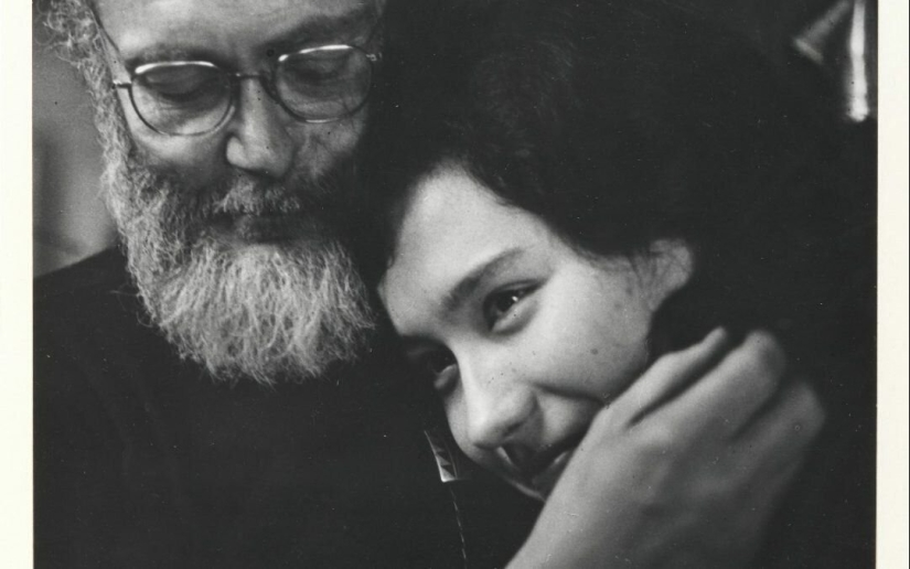 Tomoko Uemura in the bath. Photo that shocked the whole world