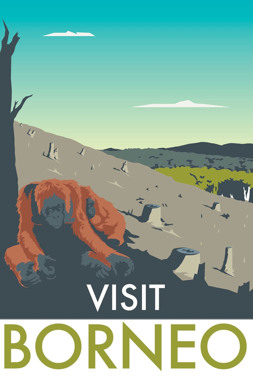 Too honest tourist retro posters Too honest tourist retro posters