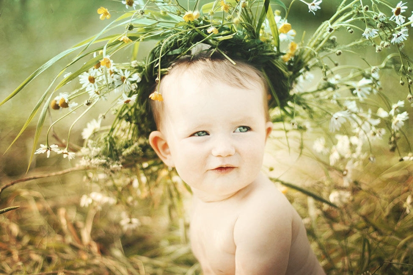 Touching children's portraits Touching children's portraits