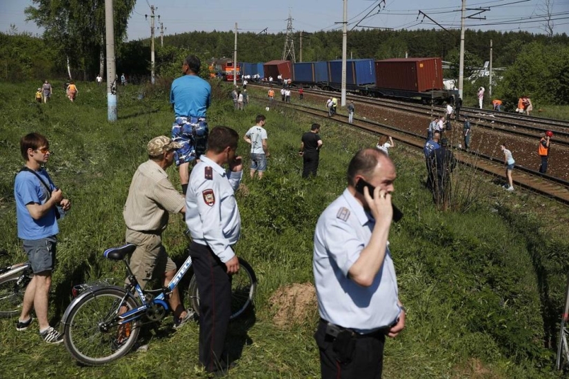 Tragedia en el ferrocarril en los suburbios