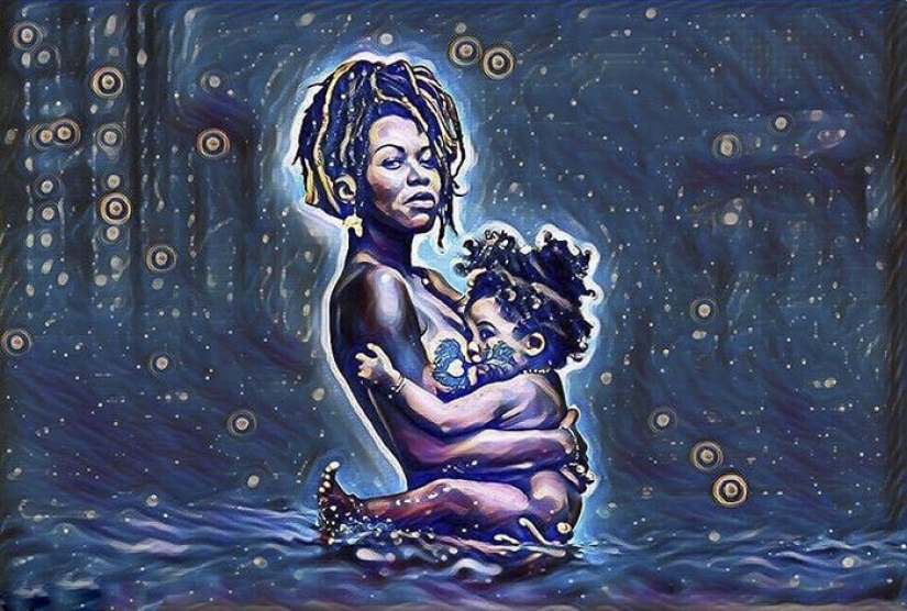 Tree of Life: pictures of breastfeeding that flooded the Internet