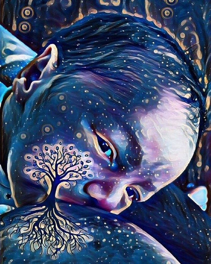 Tree of Life: pictures of breastfeeding that flooded the Internet