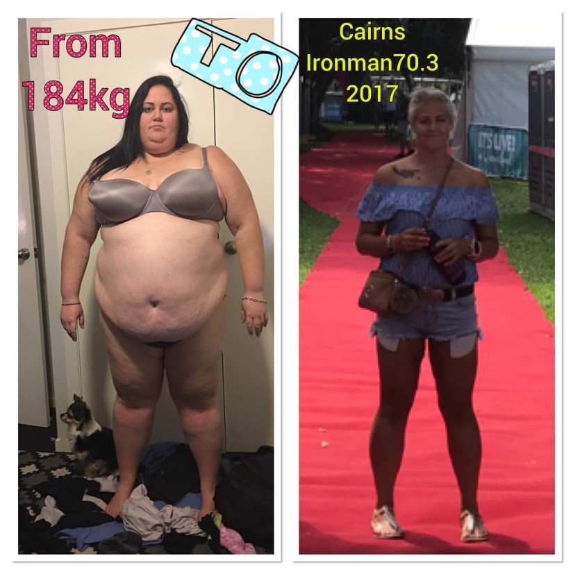 Triathlon instead of fast food: Australian woman dropped 115 kilos in 1.5 years