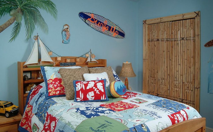 Tropical fun: 20 stunning kids room interiors