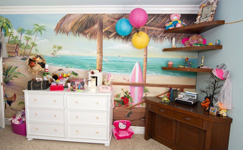 Tropical fun: 20 stunning kids room interiors