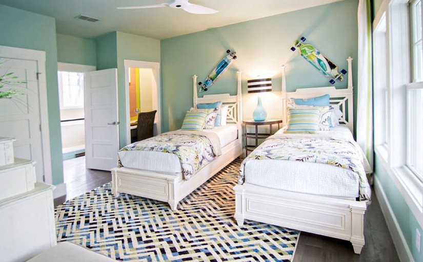 Tropical fun: 20 stunning kids room interiors