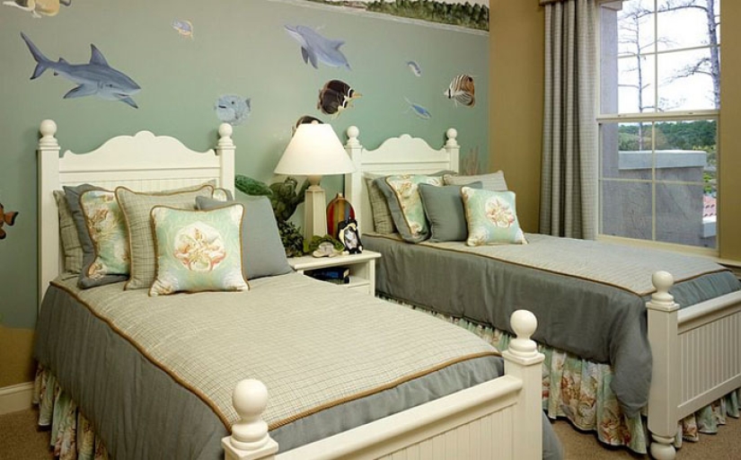 Tropical fun: 20 stunning kids room interiors