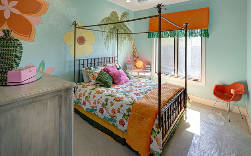 Tropical fun: 20 stunning kids room interiors