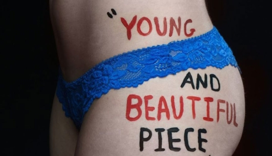 Trump Me: An 18-year-old student put offensive Trump quotes on her body for a bold photo project