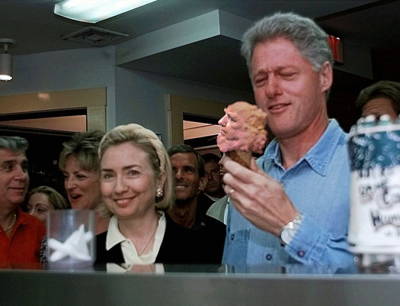 Trump pidió no publicar sus fotos con papada, pero Internet respondió con photojabs