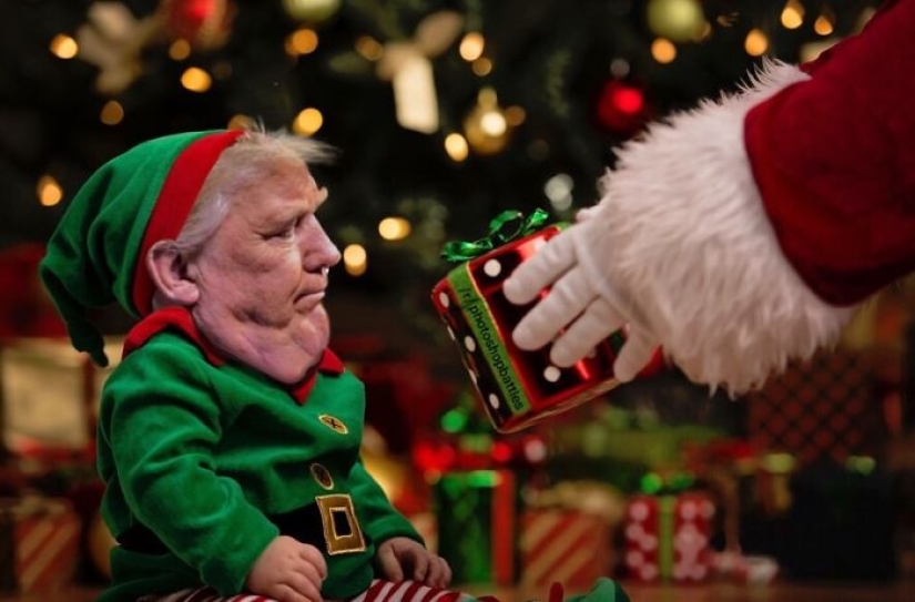 Trump pidió no publicar sus fotos con papada, pero Internet respondió con photojabs