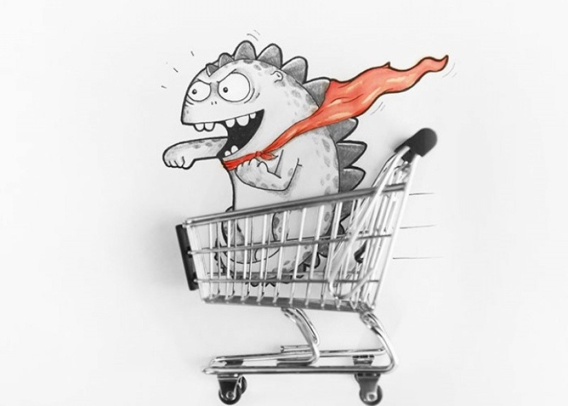 Two brothers got a real dragon on Instagram