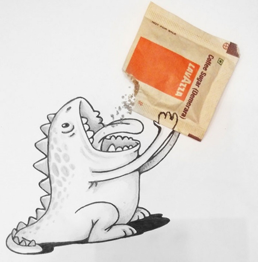 Two brothers got a real dragon on Instagram