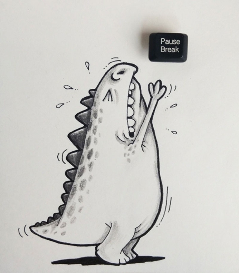 Two brothers got a real dragon on Instagram