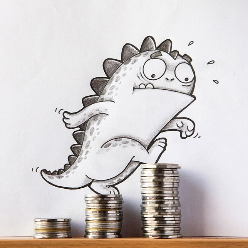 Two brothers got a real dragon on Instagram