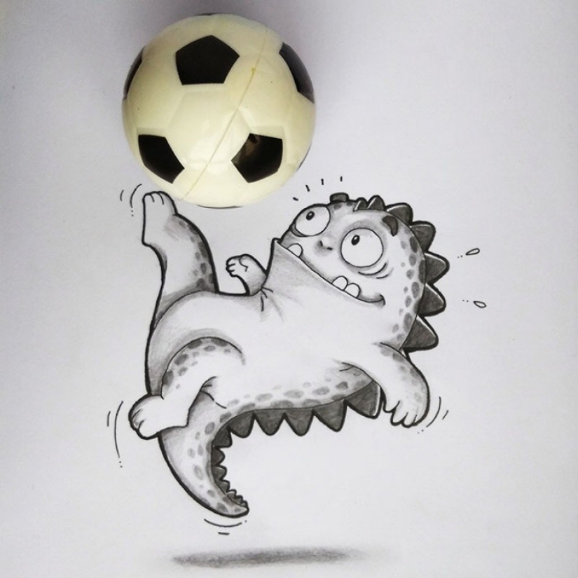 Two brothers got a real dragon on Instagram