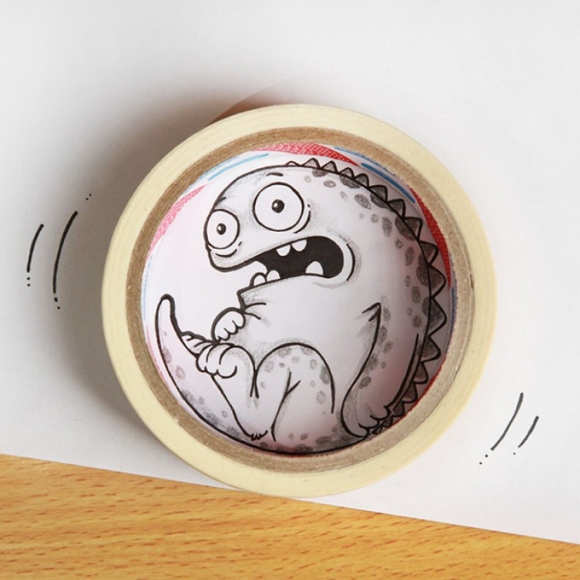 Two brothers got a real dragon on Instagram