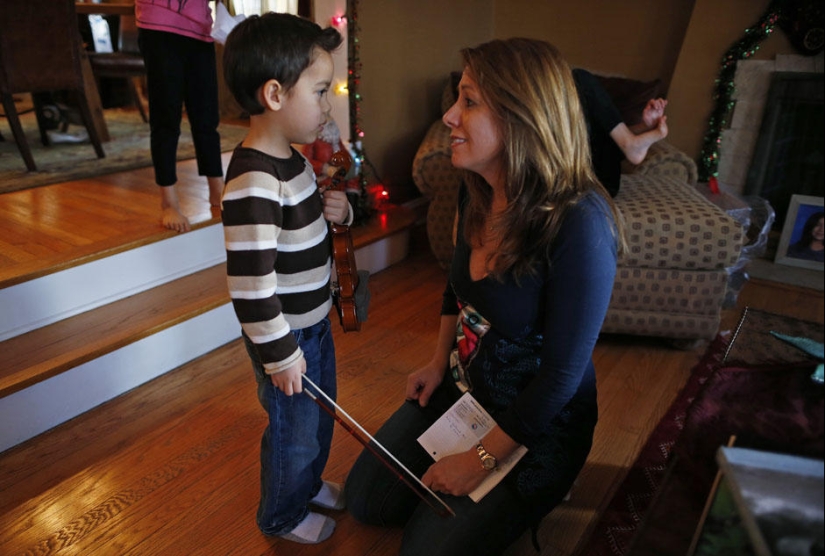 Two mothers, two children, one family