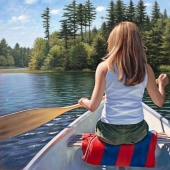 Un artista que inimaginablemente siente el verano. Y belleza