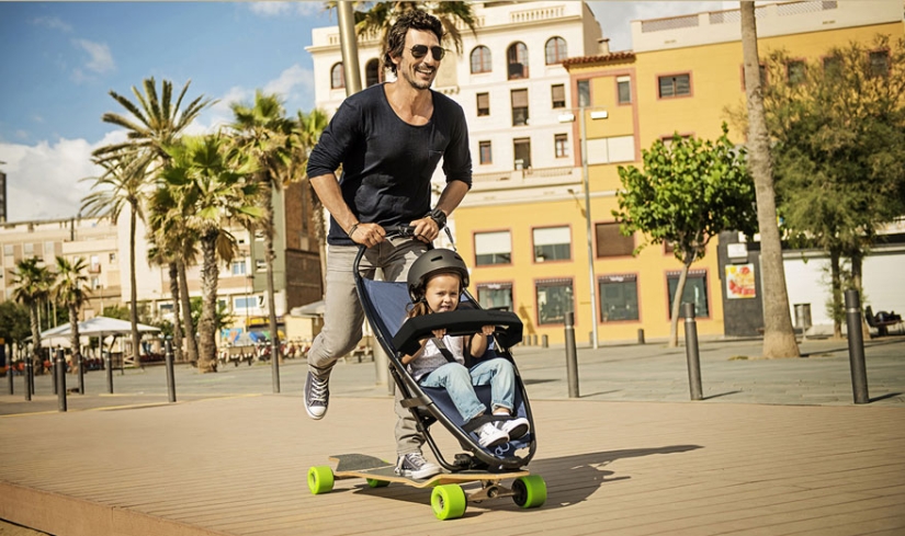 ¡Un cochecito de longboard divertirá tanto a los niños como a los padres! ¡Un cochecito de longboard divertirá tanto a los niños como a los padres!