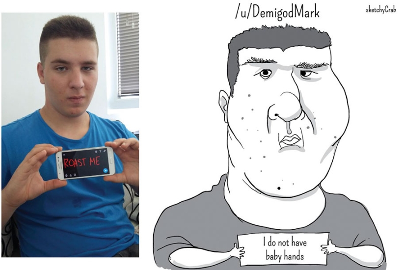 Un dibujante dibujó a los usuarios de Reddit, destacando lo peor