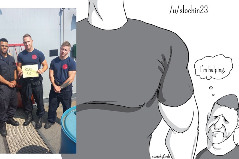 Un dibujante dibujó a los usuarios de Reddit, destacando lo peor