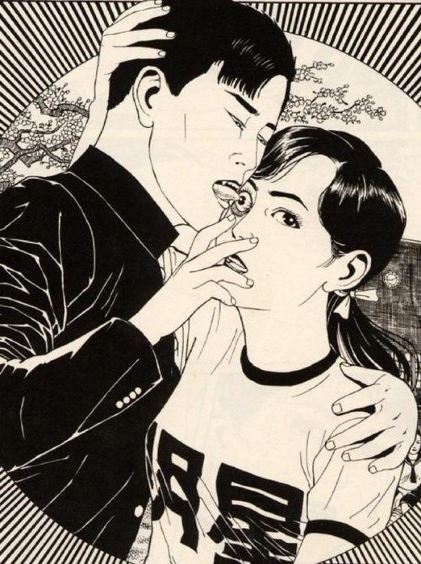 Un ilustrador japonés cuyo trabajo es tan obsceno que está prohibido en su país natal Un ilustrador japonés cuyo trabajo es tan obsceno que está prohibido en su país natal