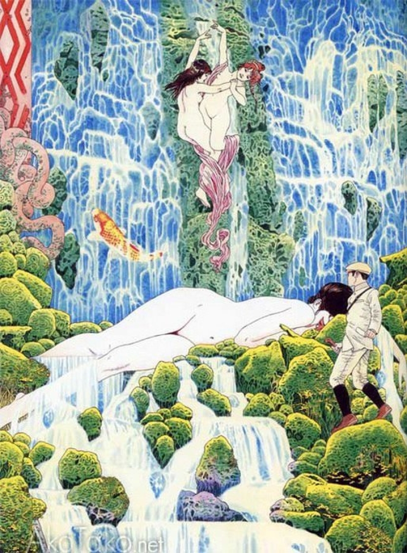 Un ilustrador japonés cuyo trabajo es tan obsceno que está prohibido en su país natal Un ilustrador japonés cuyo trabajo es tan obsceno que está prohibido en su país natal