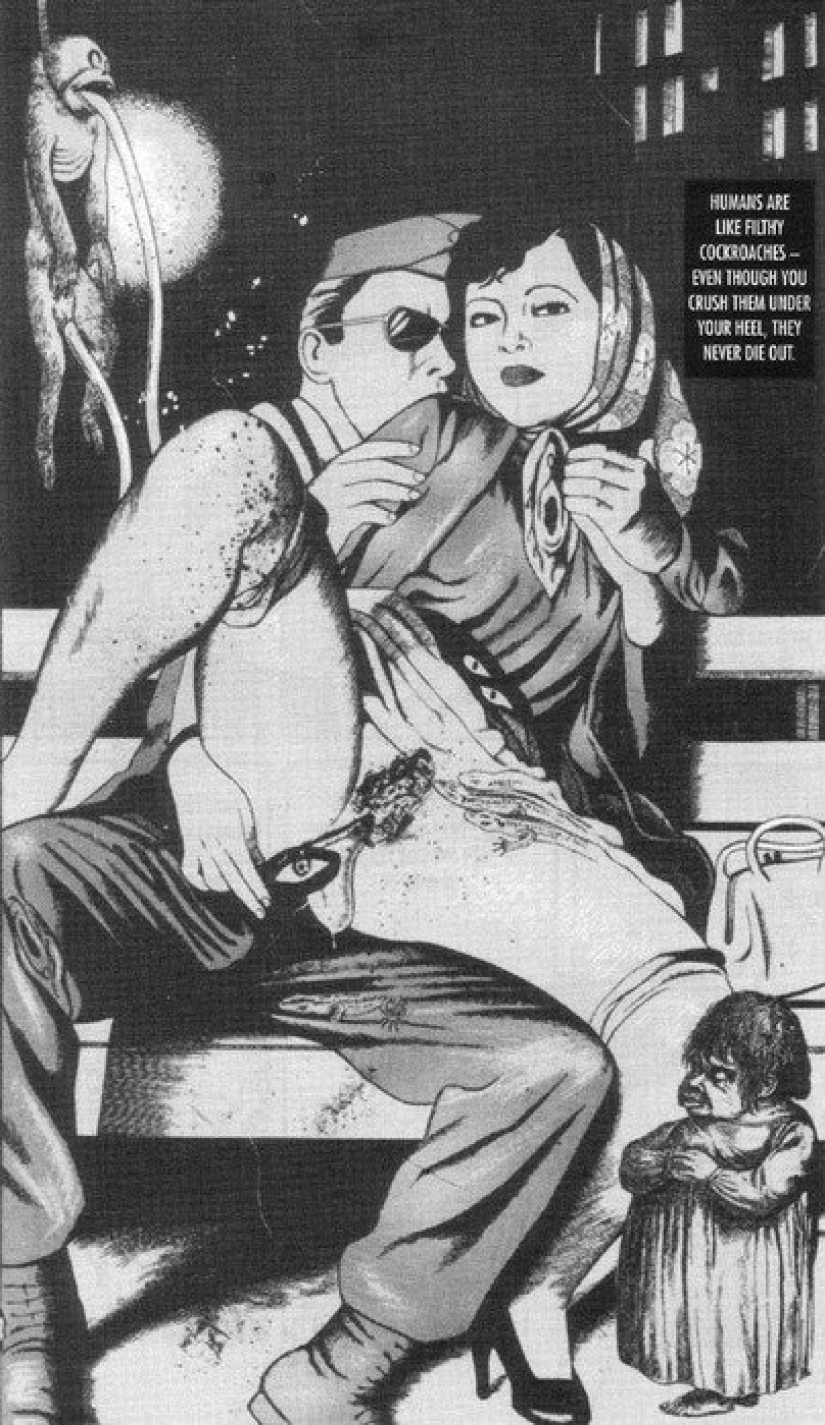 Un ilustrador japonés cuyo trabajo es tan obsceno que está prohibido en su país natal Un ilustrador japonés cuyo trabajo es tan obsceno que está prohibido en su país natal