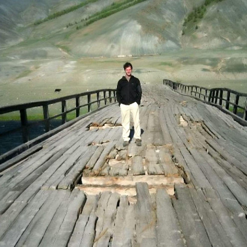 Un turista vagó por el mundo durante 23 años Un turista vagó por el mundo durante 23 años