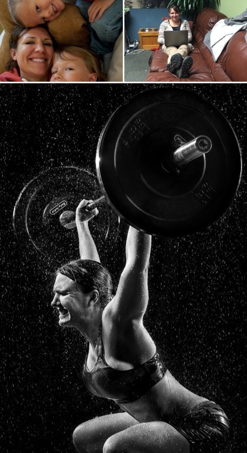 Un verdadero fotógrafo convertirá fácilmente a una ama de casa en campeona mundial