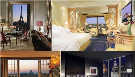 Una docena de las mejores vistas de hoteles del mundo