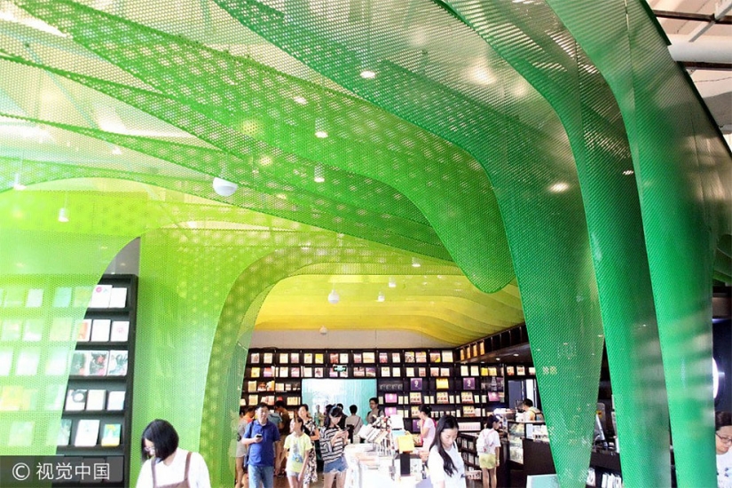 Una librería del futuro con un diseño fantástico ha abierto en China