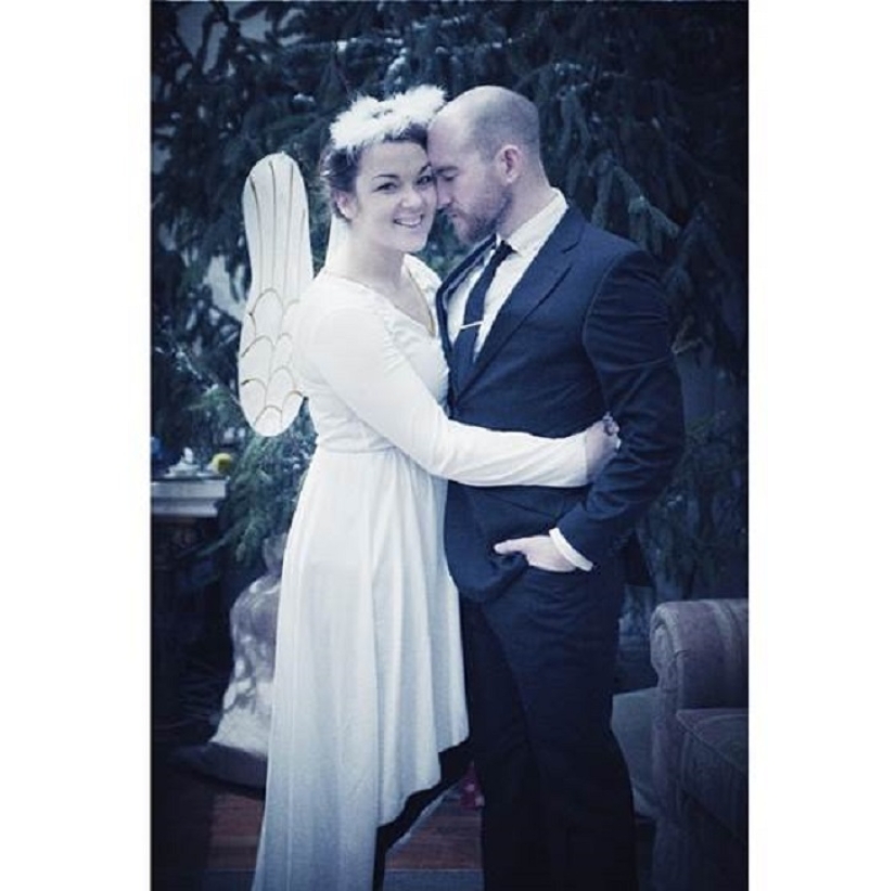 Una mujer se disfrazó todos los días durante todo un año.