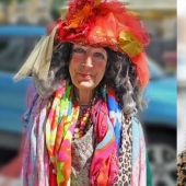 Una mujer sin hogar de 80 años de Vilna se ha convertido en una celebridad local y en un verdadero icono de estilo